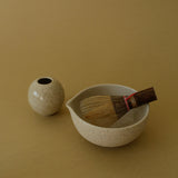 Giulia Cosenza x MATSU-CHA | Matcha Whisking Bowl & Whisk Holder TOTEM