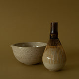 Giulia Cosenza x MATSU-CHA | Matcha Whisking Bowl & Whisk Holder TOTEM